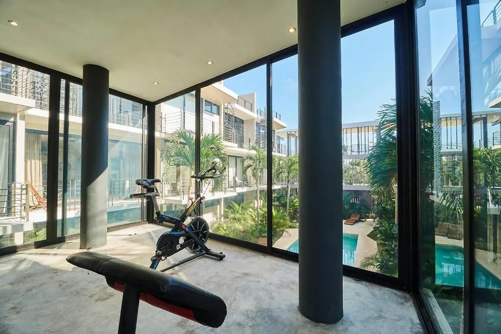 308 Amena Modern Penthouse W/Gym And Private Pool&Rooftop Apartment Tulum