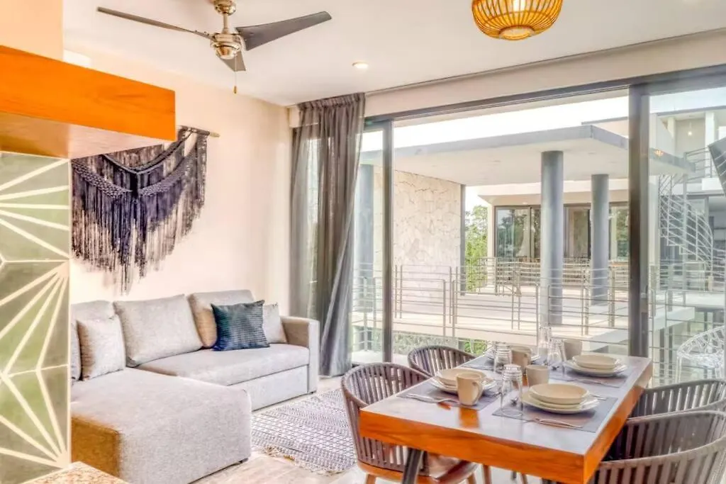 308 Amena Modern Penthouse W/Gym And Private Pool&Rooftop Apartment Tulum 0*,